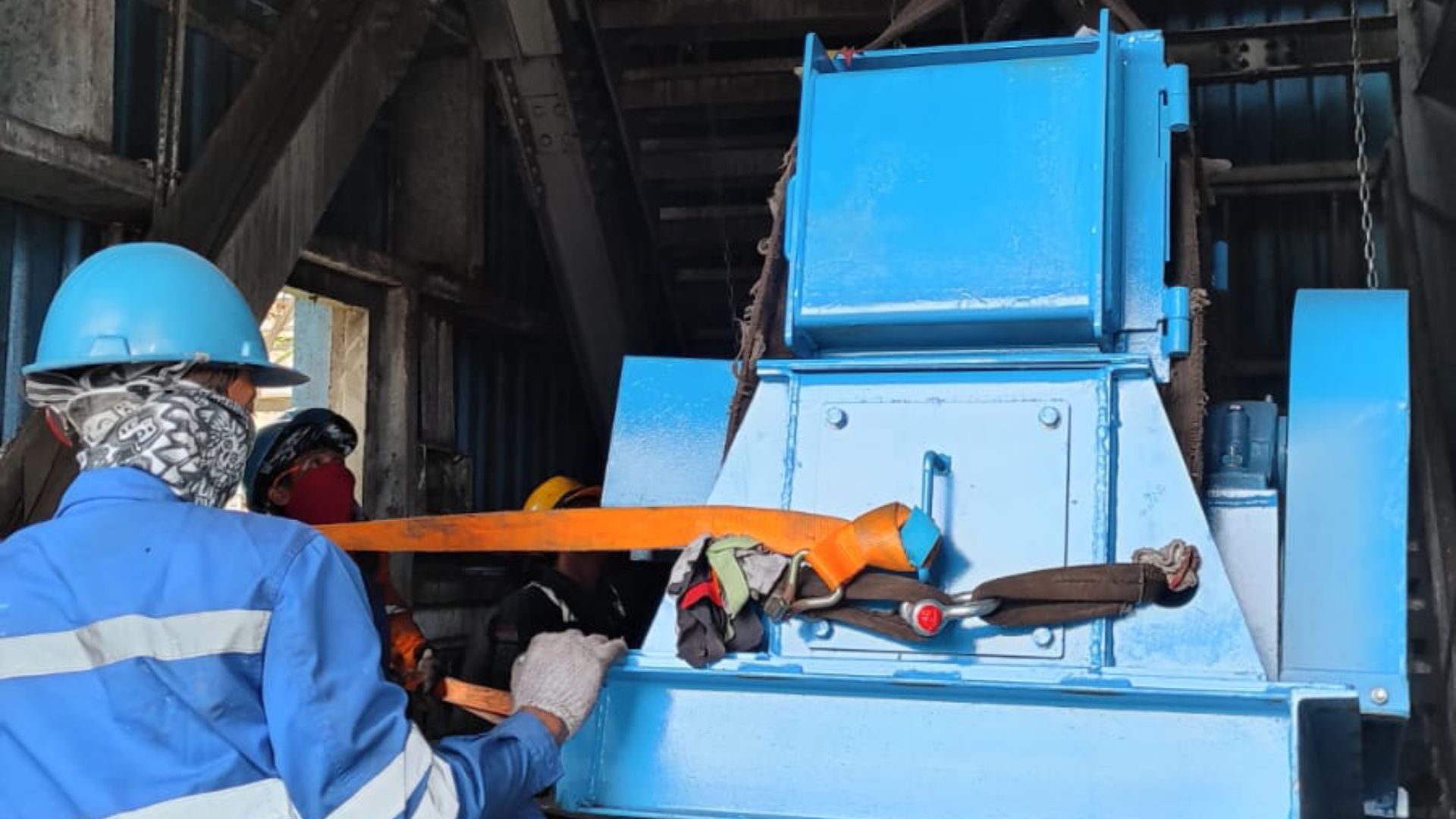 single potofolio - mechanical coal sampling installation 2