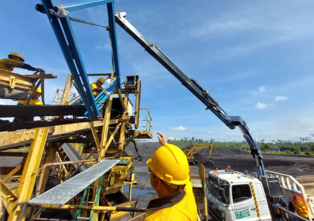 Belt Scale Timbangan Conveyor Belt Scale — timbangan conveyor akurat hingga 99.9%
