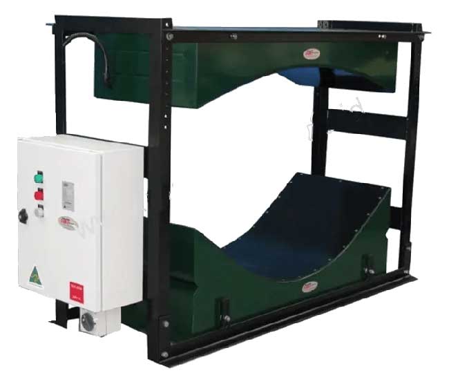 Metal Detector DETEC tipe suspended untuk conveyor belt