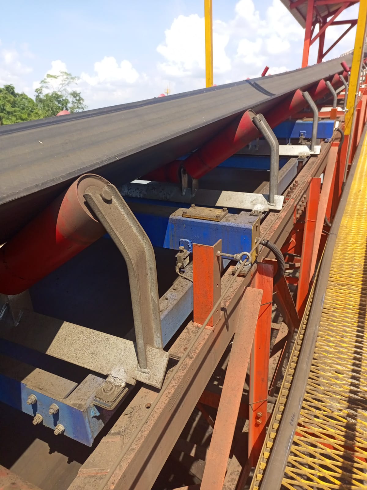 Belt Scale Conveyor Industri Belt scale conveyor industri presisi tinggi