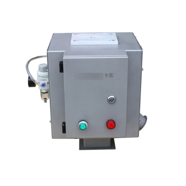 Unit gravity metal separator untuk aliran produk bubuk dan granular